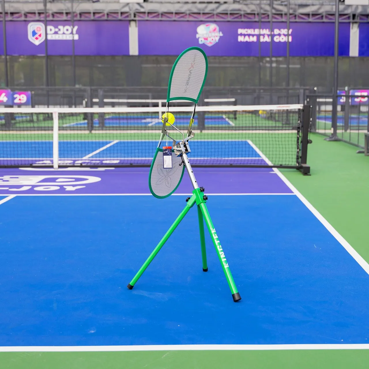 thiết bị tập topspin pickleball xanh lá 6